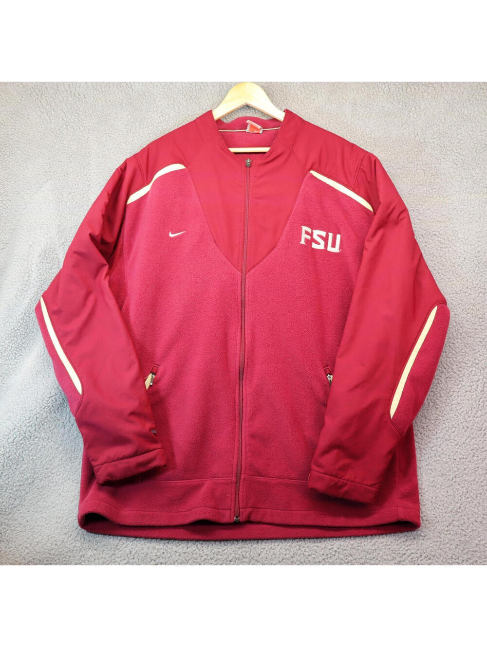 Florida State Seminoles Jacket Nike Fleece Men XXL 2XL